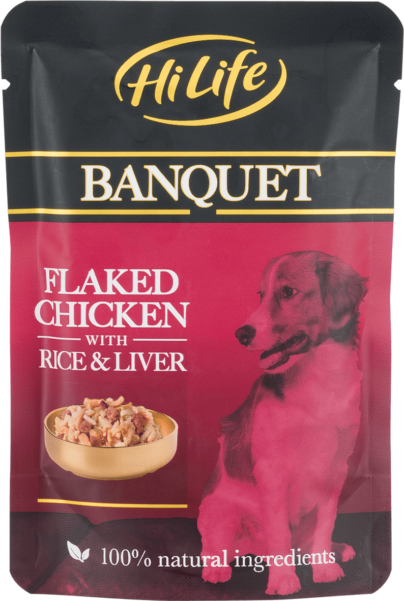 Hi Life Banquet Dog Food Flaked Chicken Rice Liver