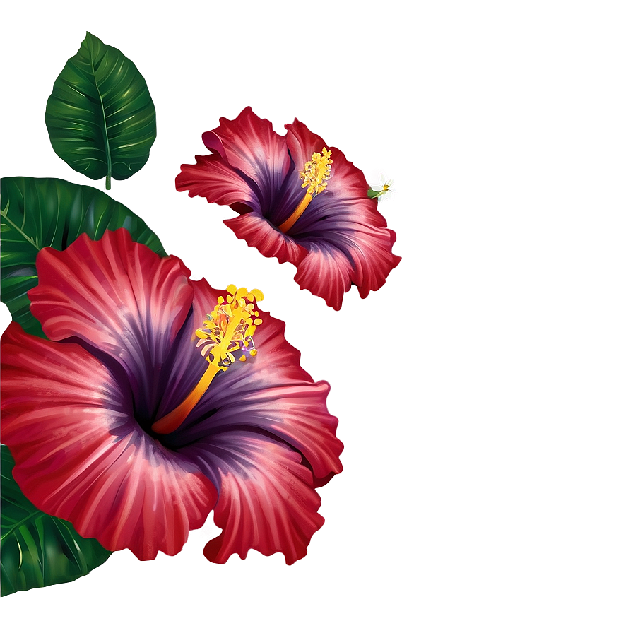 Hibiscus Greeting Png 42