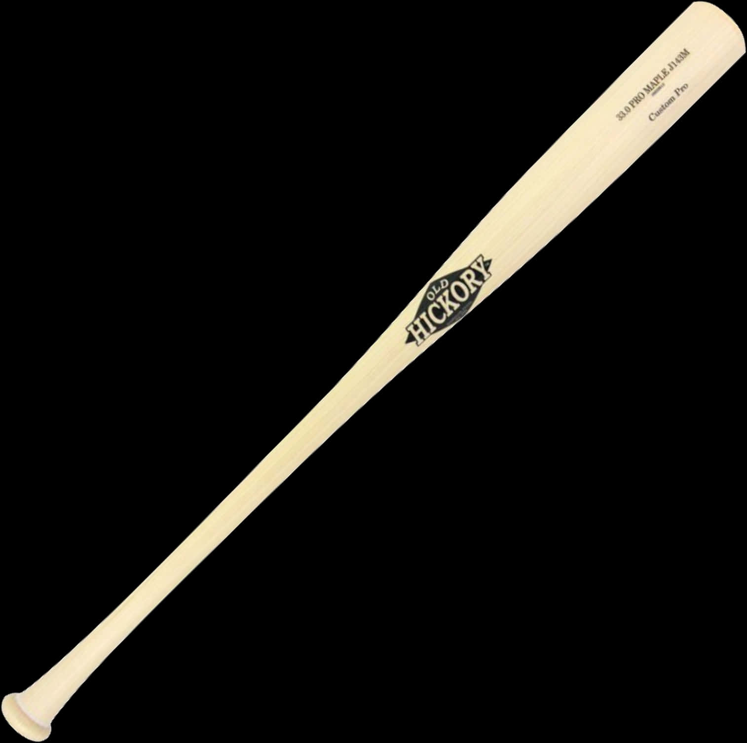 Hickory Wood Baseball Bat
