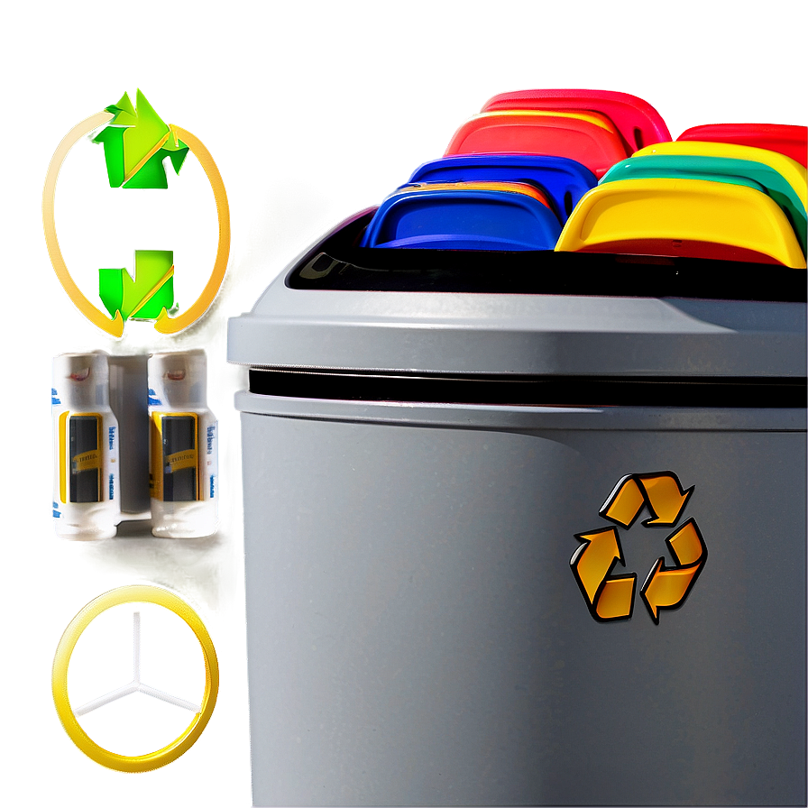 High-capacity Recycle Bin Png 06132024