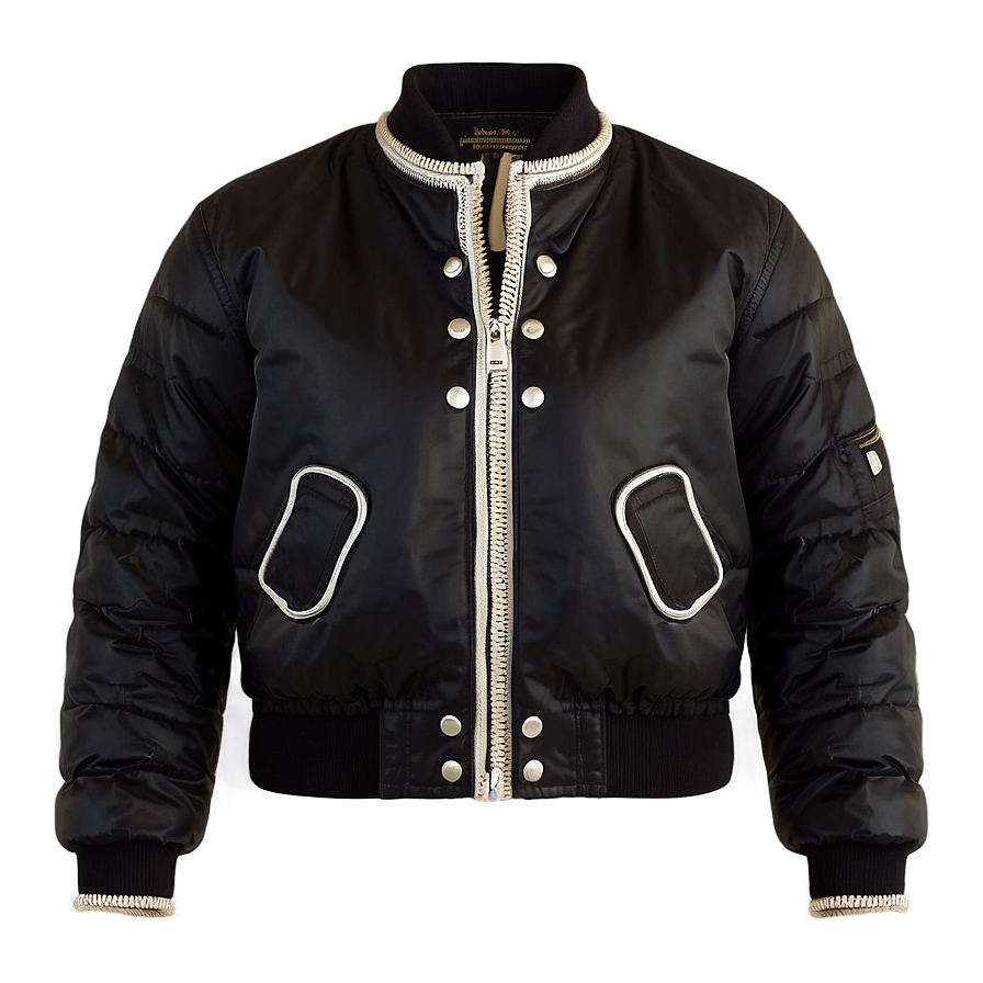 High Collar Bomber Jacket Png Gaw93