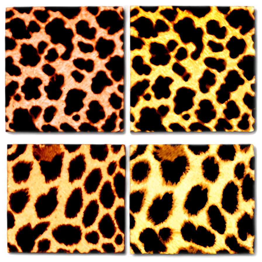 High Contrast Leopard Print Png Jce94