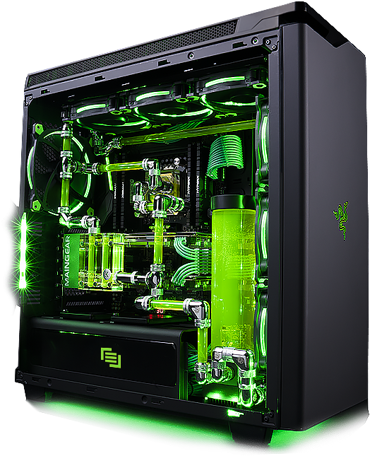 High End Gaming P Cwith Custom Water Cooling