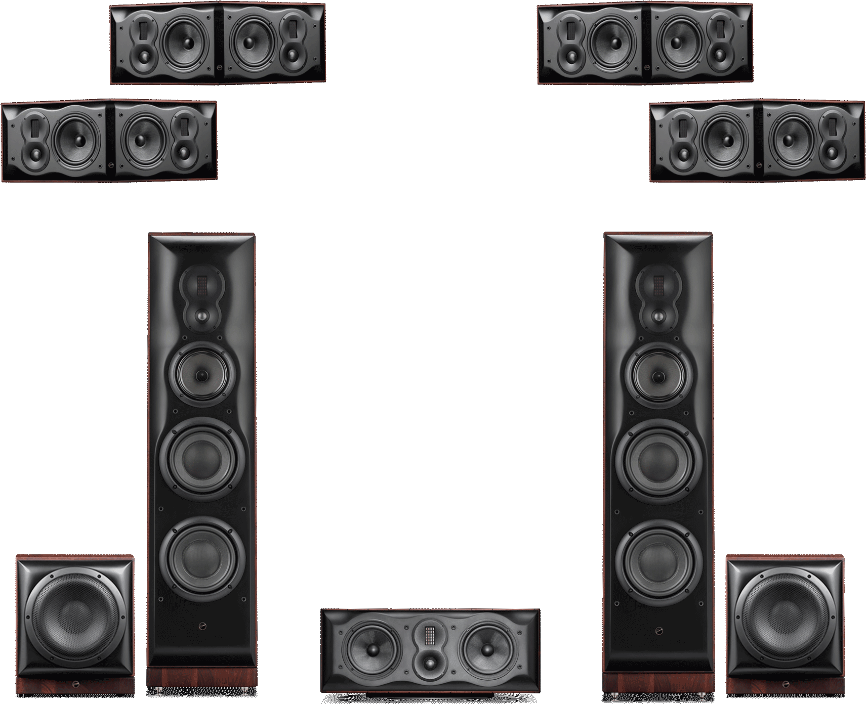 High End Surround Sound Speaker System