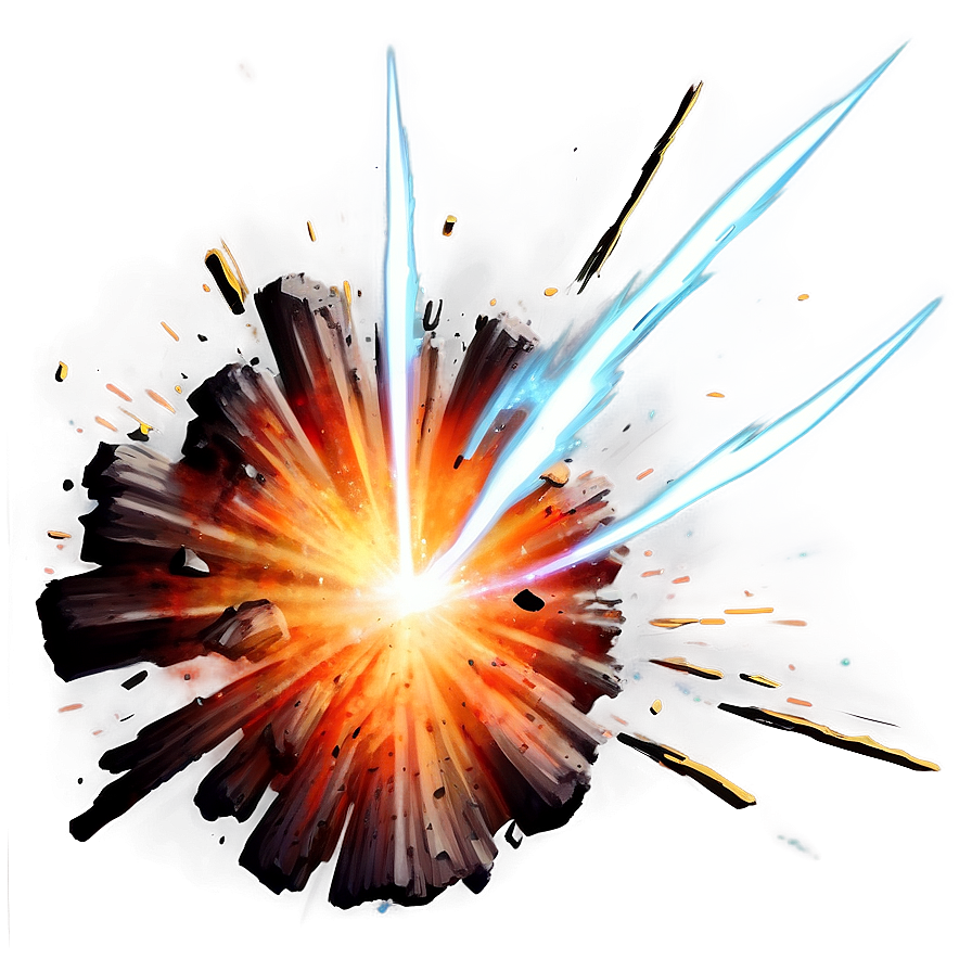 High Impact Explosion Artwork Png 04302024