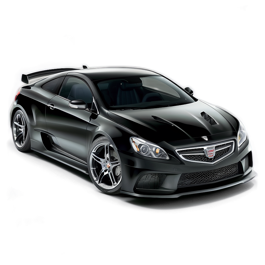 High Performance Black Car Png Std77