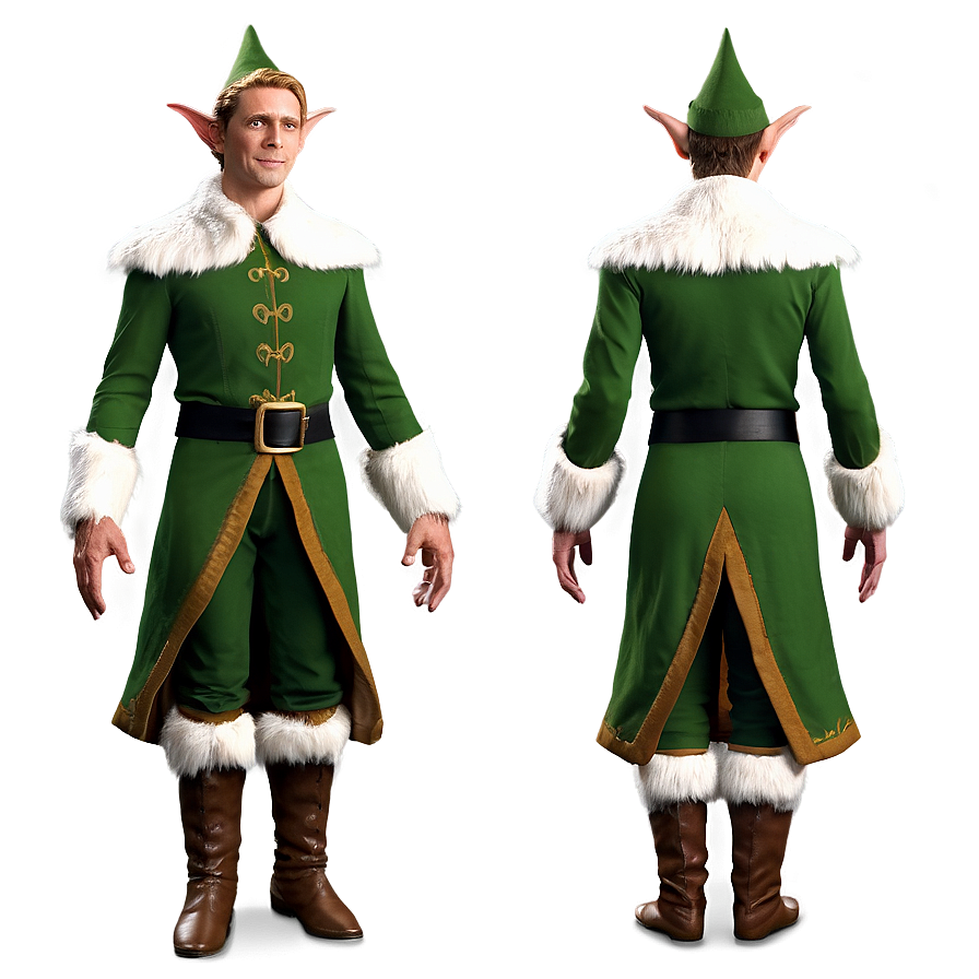 High-quality Elf Body Png 06282024