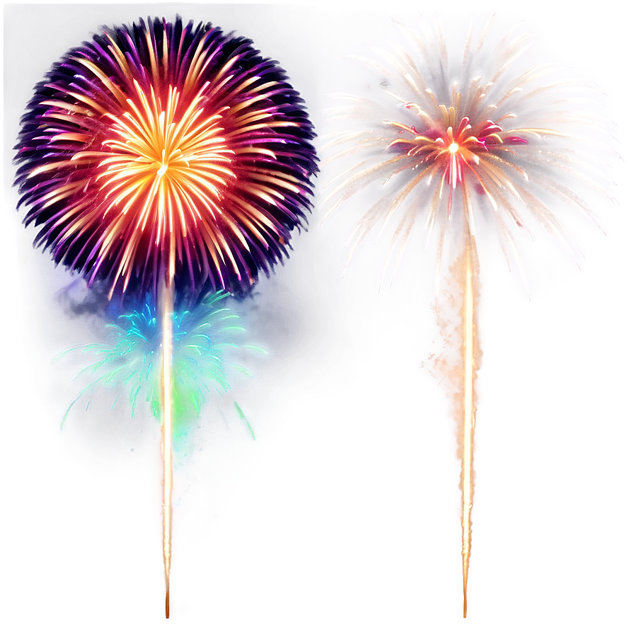 High-quality Fireworks Png 05042024