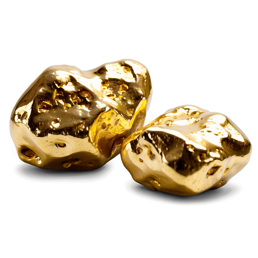 High-quality Gold Nugget Png Oco