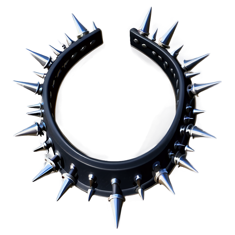 High-quality Spiked Choker Png Efi