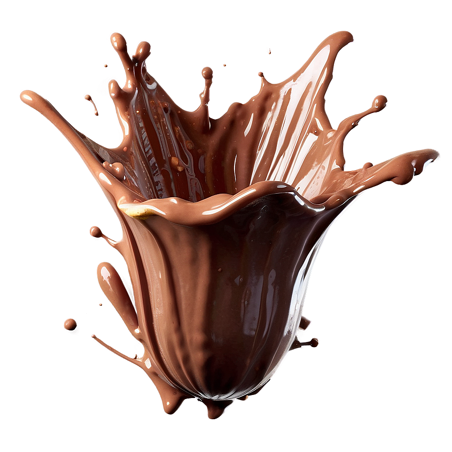 High Resolution Chocolate Splash Png 06262024