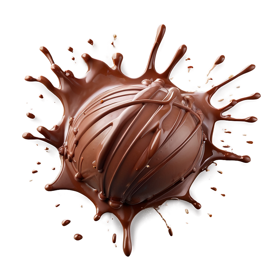 High Resolution Chocolate Splash Png 28