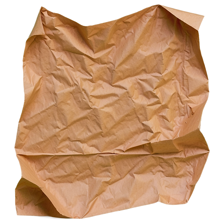 High-resolution Crumpled Paper Png 05242024