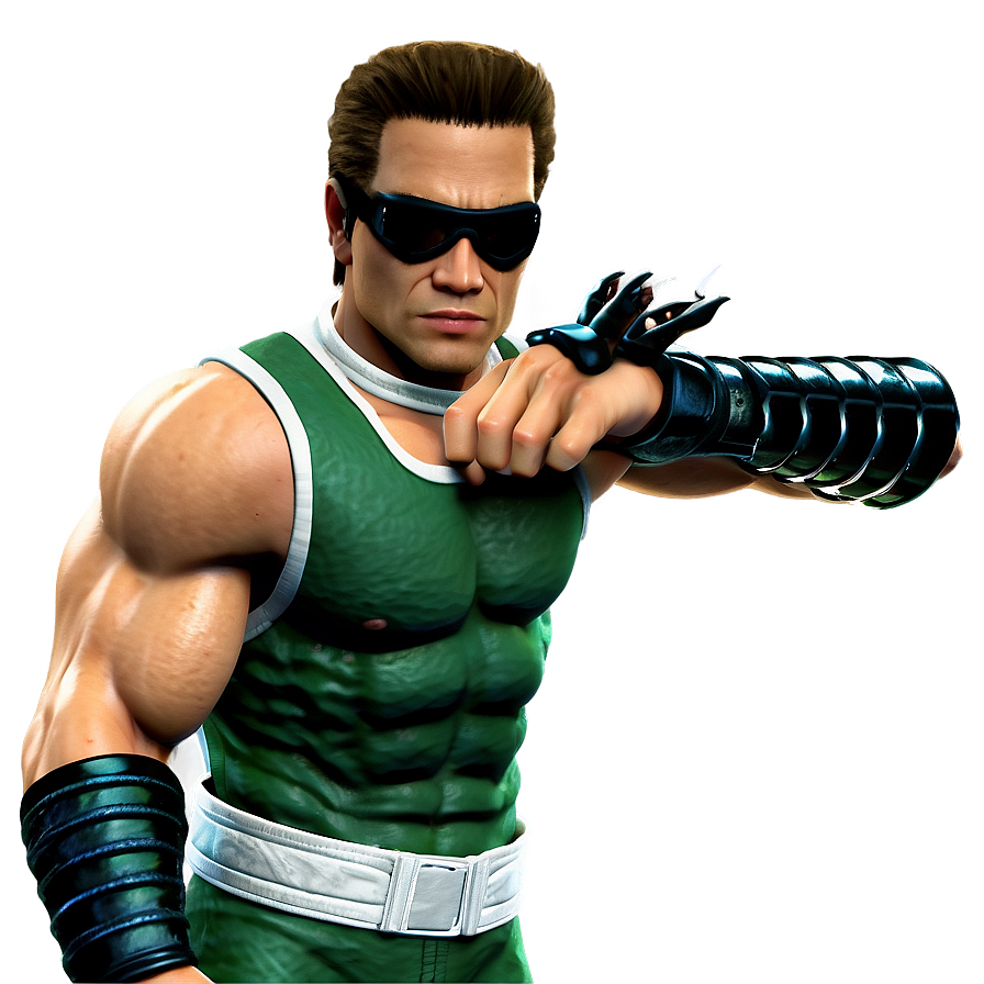 High-resolution Johnny Cage Png Kmc38