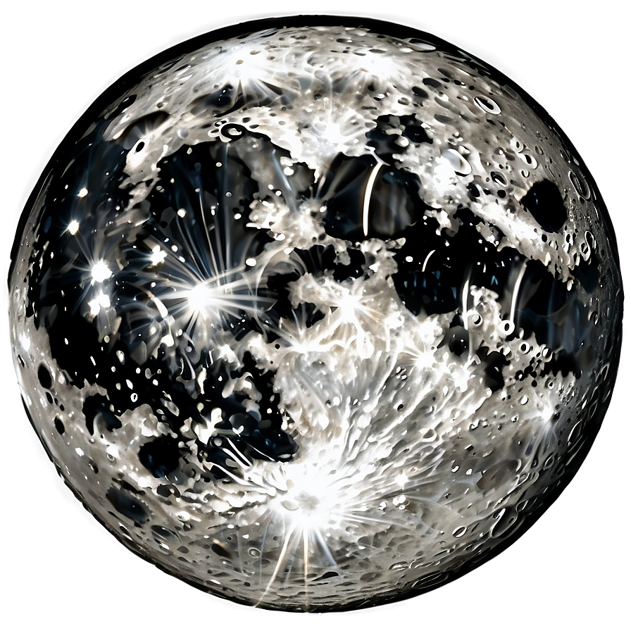 High-resolution Moon Surface Png Tbb