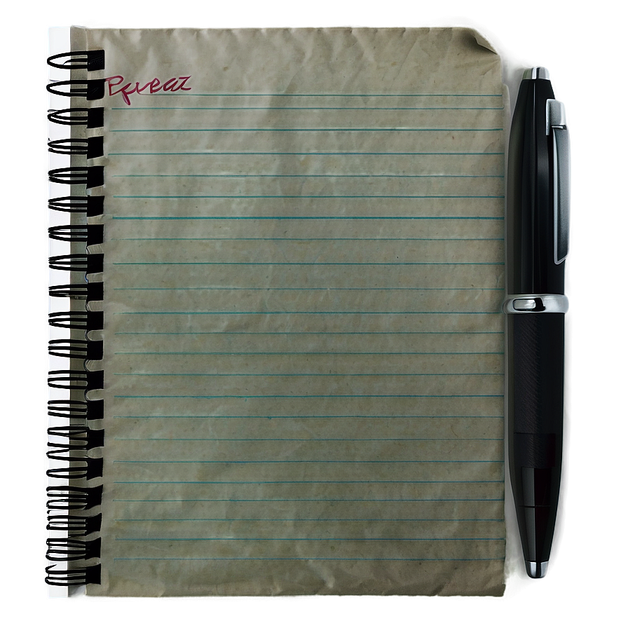 High Resolution Notebook Paper Png Qaq39