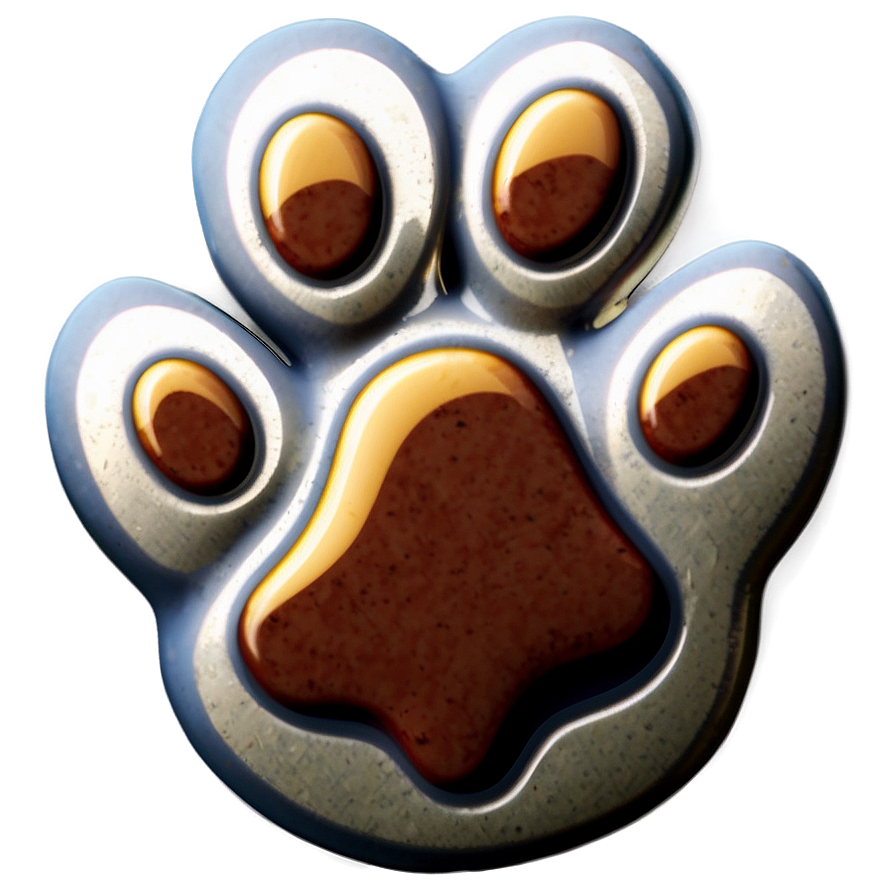 High-resolution Paw Print Png 05042024