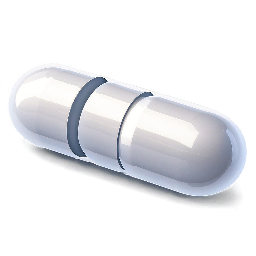 High Resolution White Capsule Png Idj59