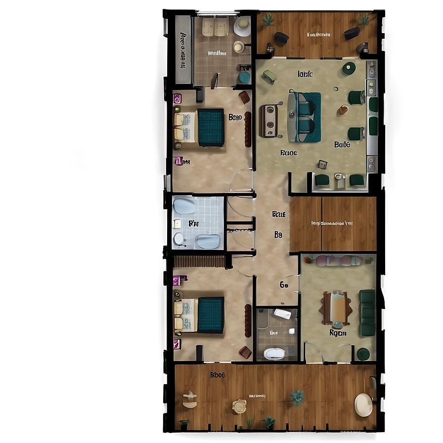 High Rise Apartment Floor Plan Png Hdn