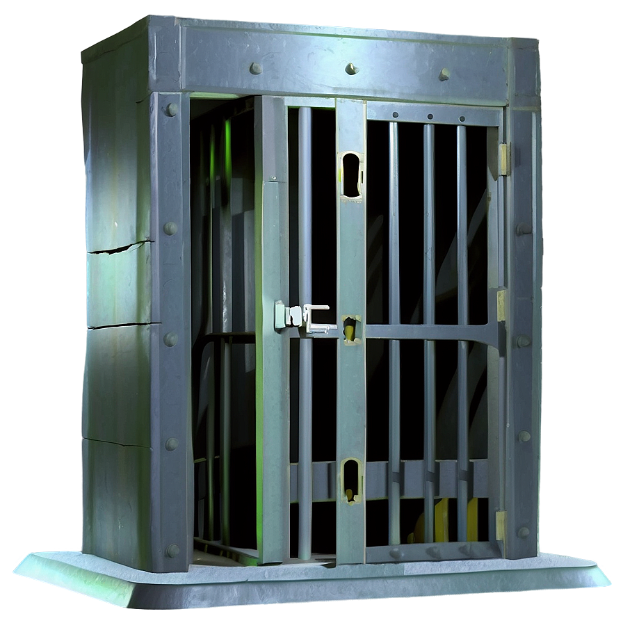 High Security Prison Cell Png 06202024