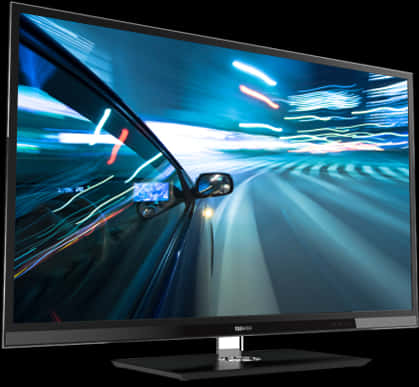 High Speed Drive Night4 K T V Display