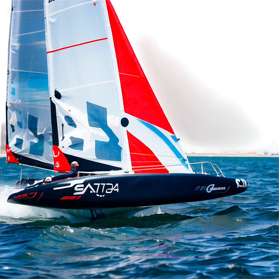 High-speed Sailboat Racing Png Rrs