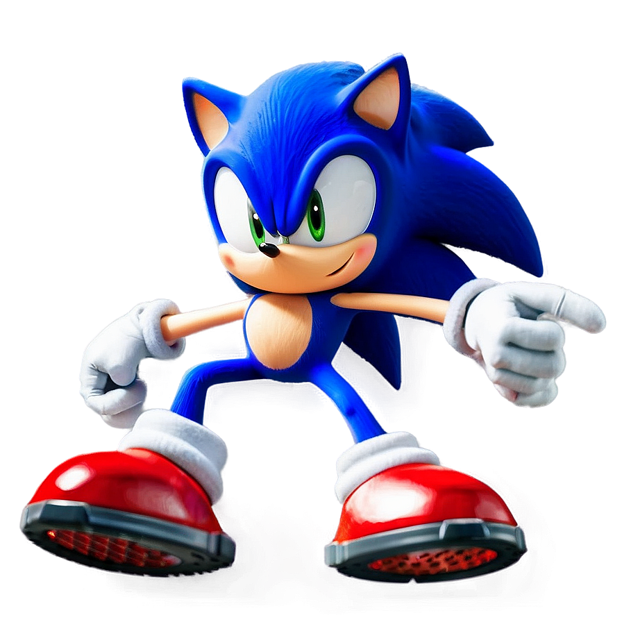 High-speed Sonic Adventure Scene Png Tux6