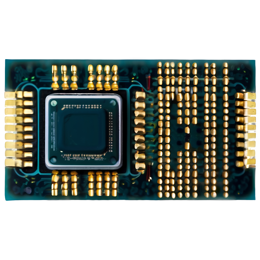 High-tech Microchip Image Png Hcj