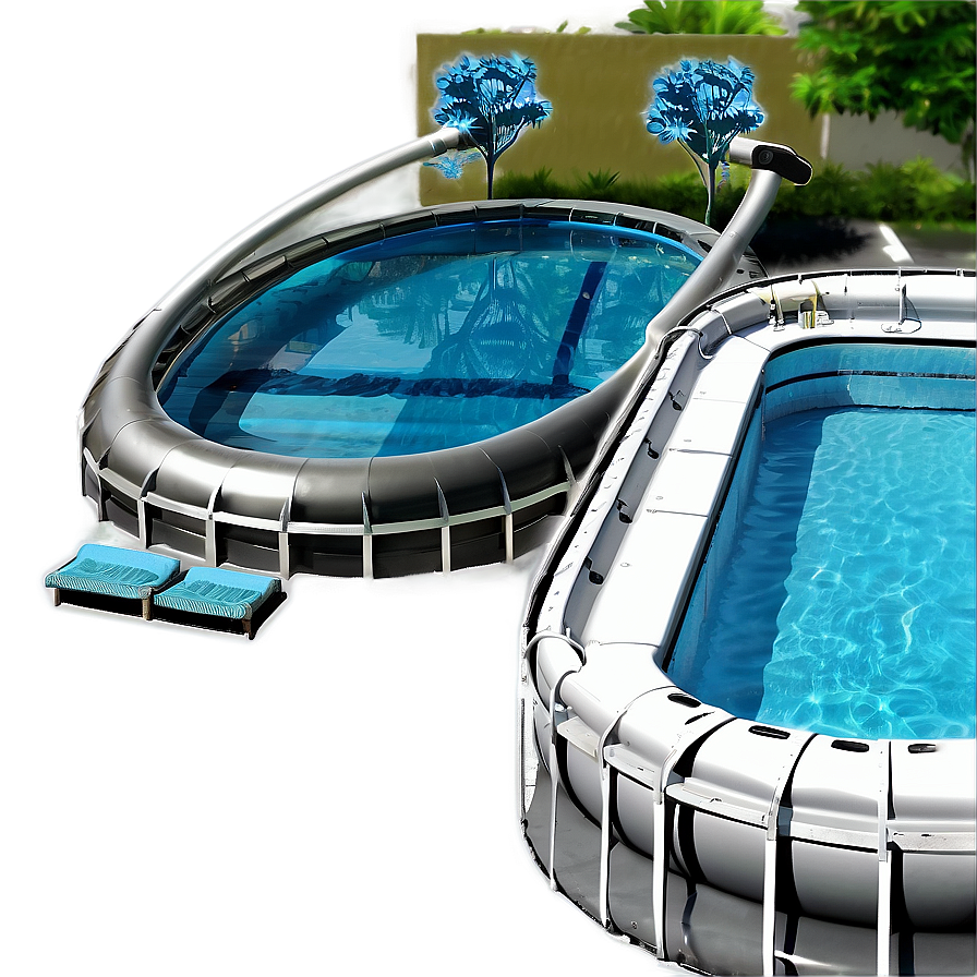 High-tech Swimming Pool Png 06122024