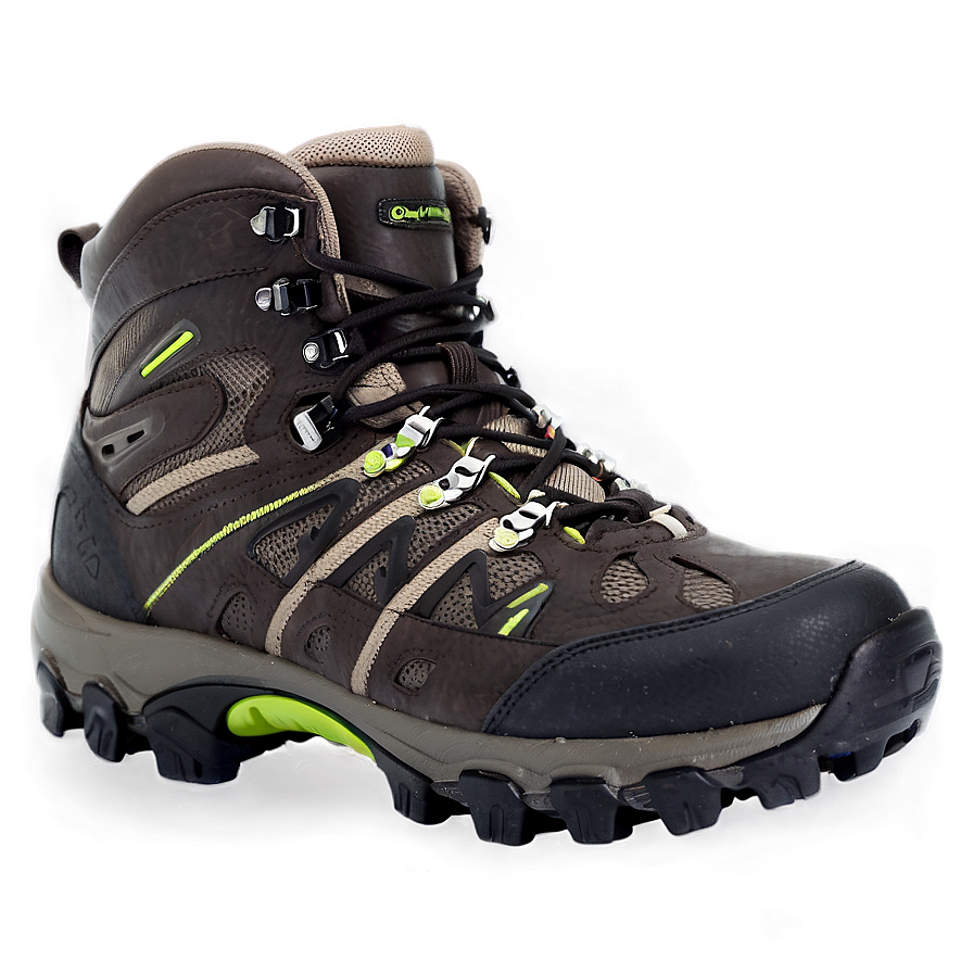 High Top Hiking Boots Png Emt