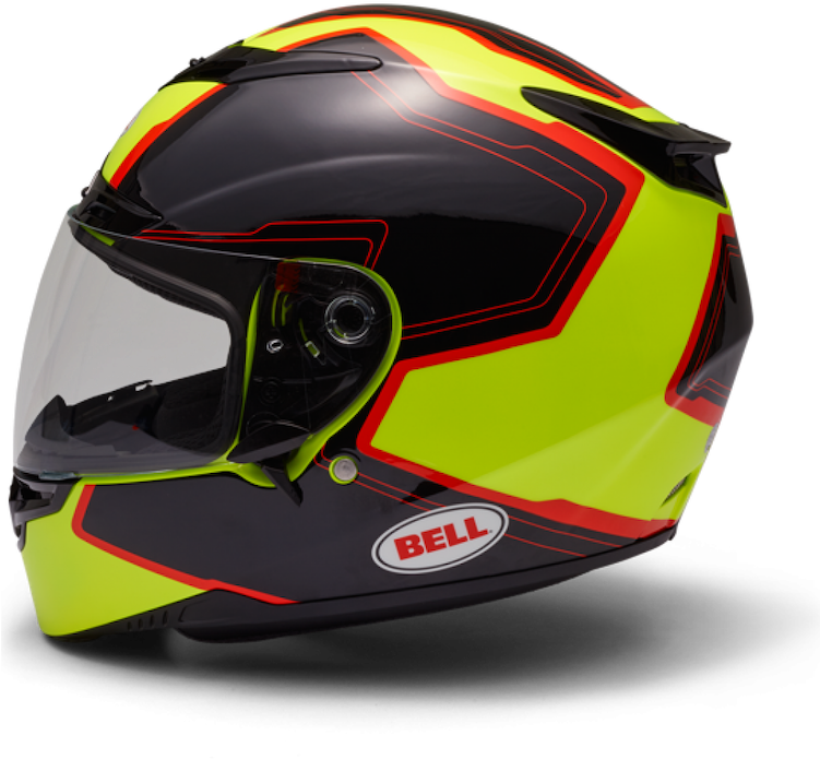 High Visibility Motorcycle Helmet