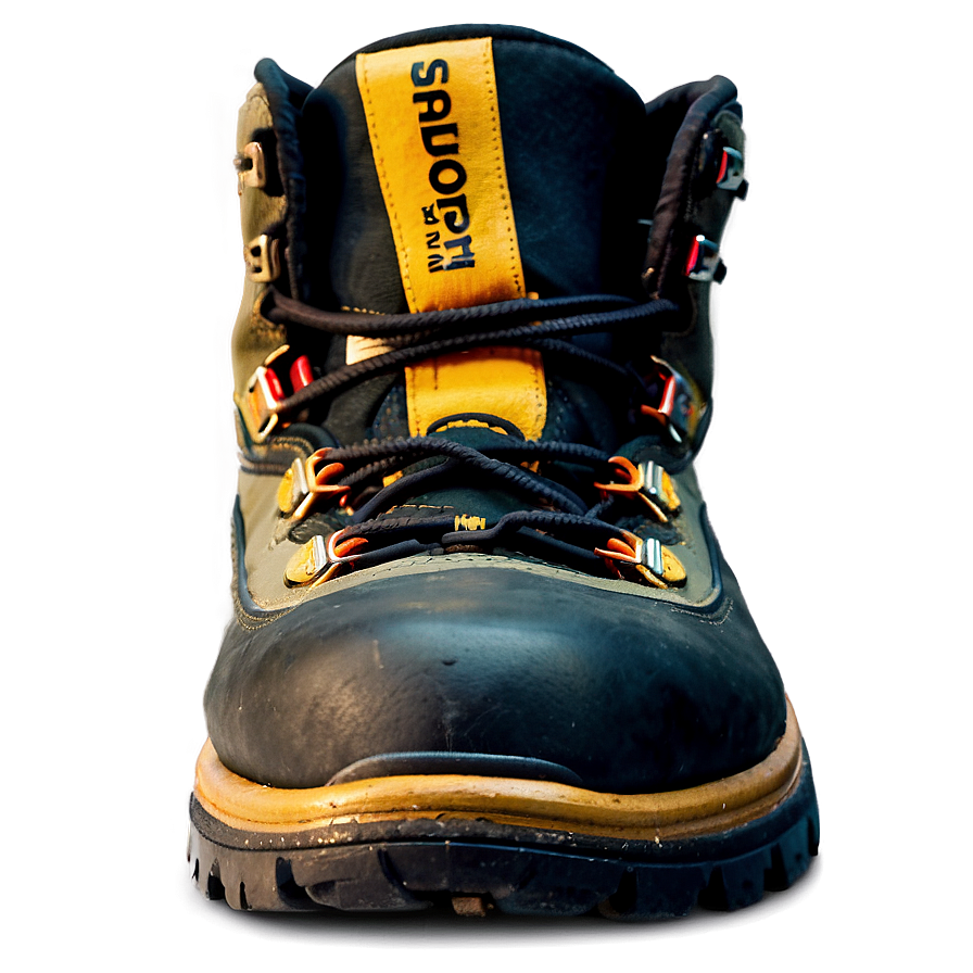 Hiking Boot With Anti-slip Design Png 06282024