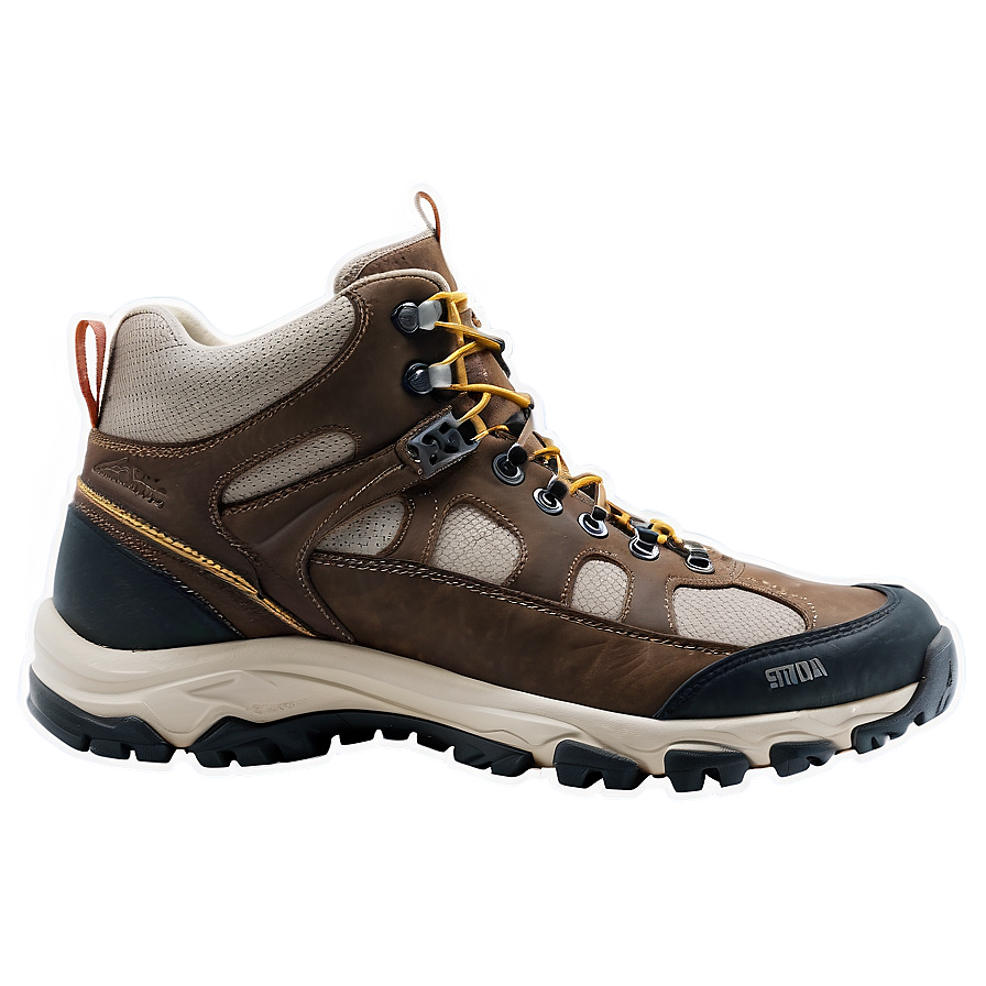 Hiking Boot With Cushioned Support Png 24