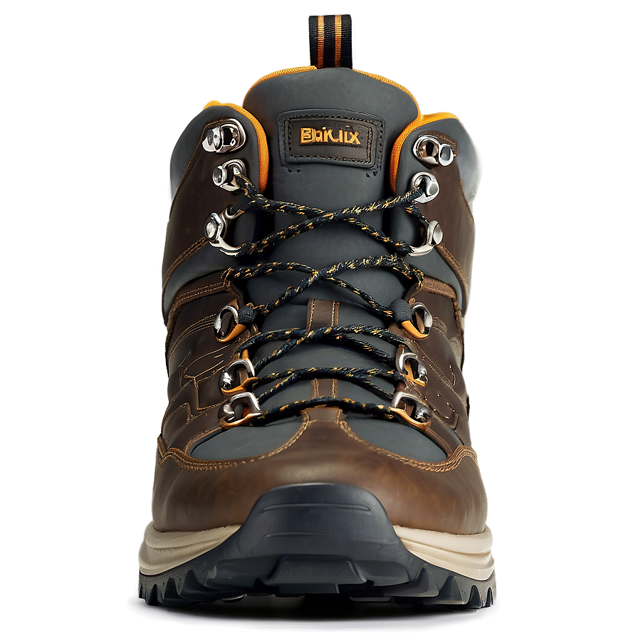 Hiking Boot With Cushioned Support Png 89