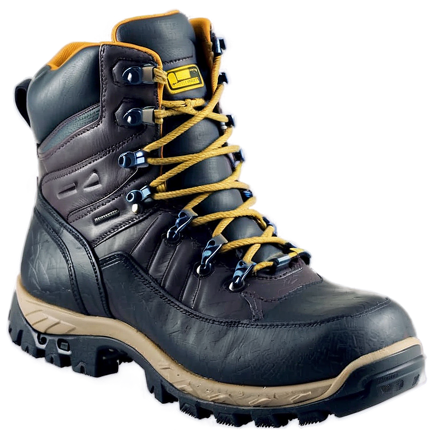 Hiking Boot With Reinforced Toe Png 30