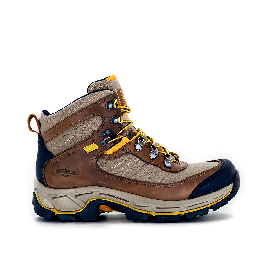 Hiking Boot With Shock Absorption Png Yep