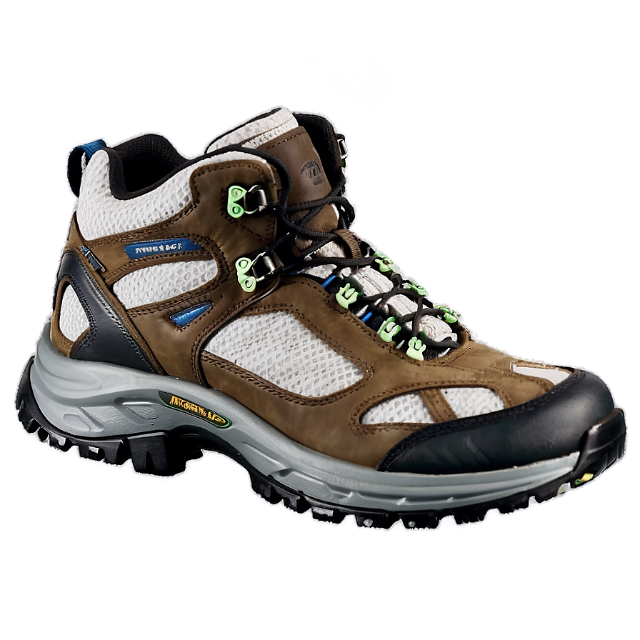 Hiking Boot With Ventilation System Png Otc