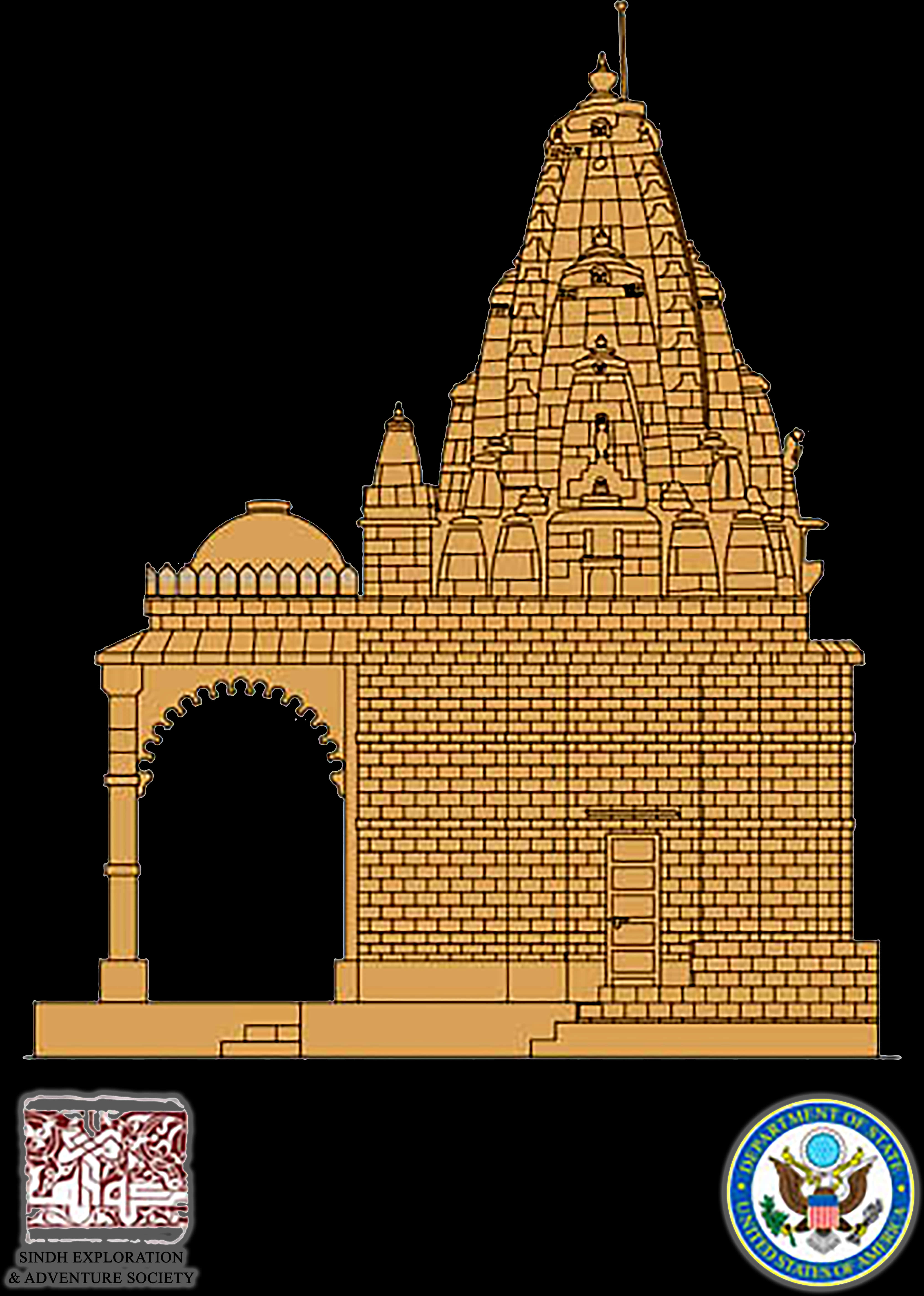 Hindu_ Temple_ Architectural_ Drawing