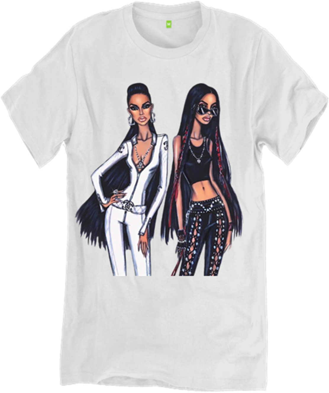 Hip Hop Fashion Illustration_ T Shirt Design