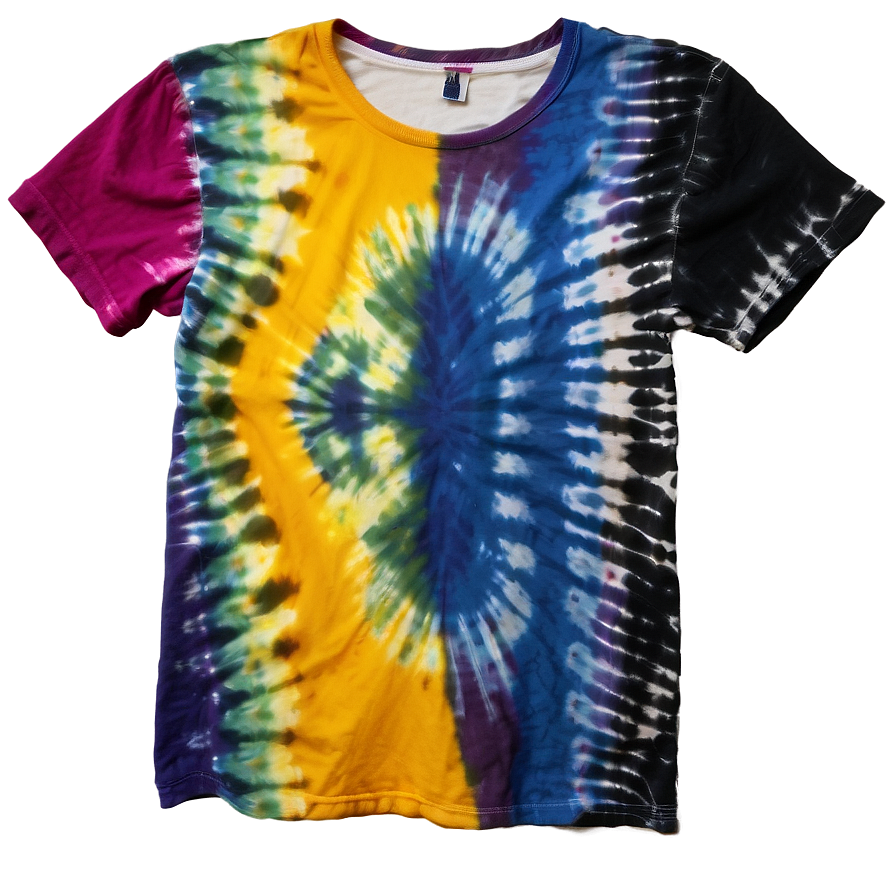 Hippie Tie Dye Shirt Style Png 06282024