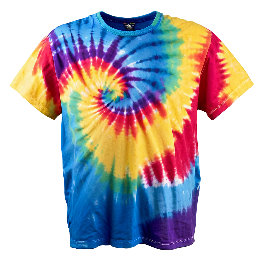 Hippie Tie Dye Shirt Style Png Fvc18