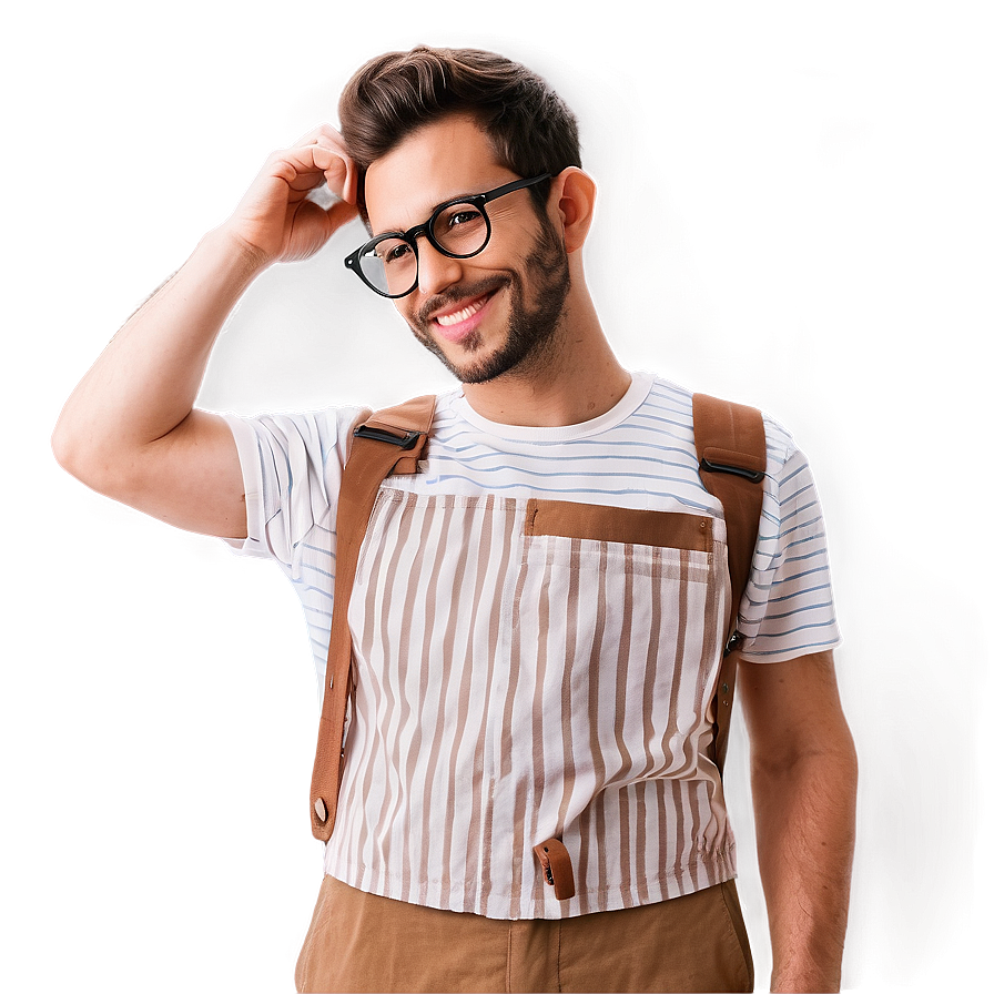 Hipster Barista Outfit Png 17