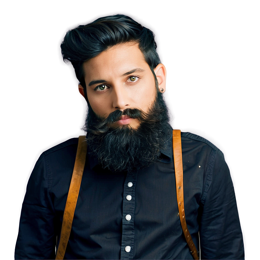 Hipster Beard Fashion Png 15