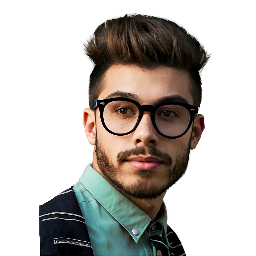 Hipster Boy Hair Png 06282024