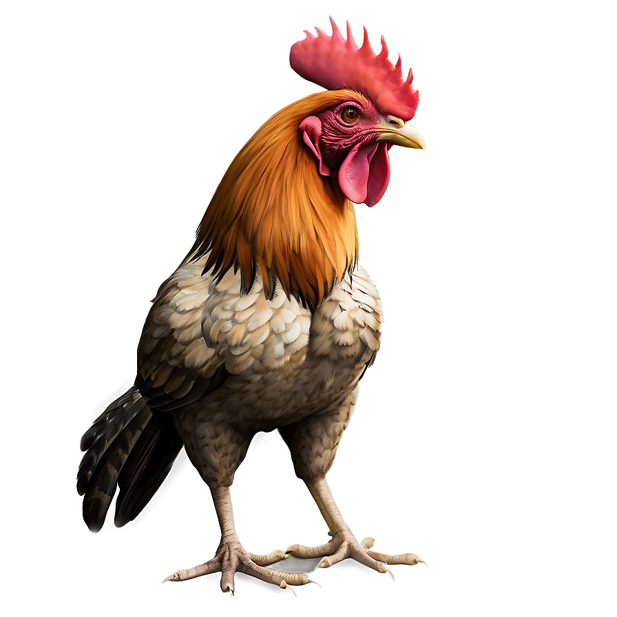 Hipster Rooster Drawing Png 05242024