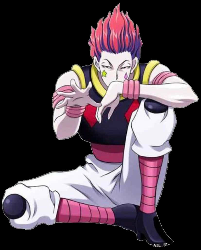 Hisoka Morow Hunterx Hunter Anime Character