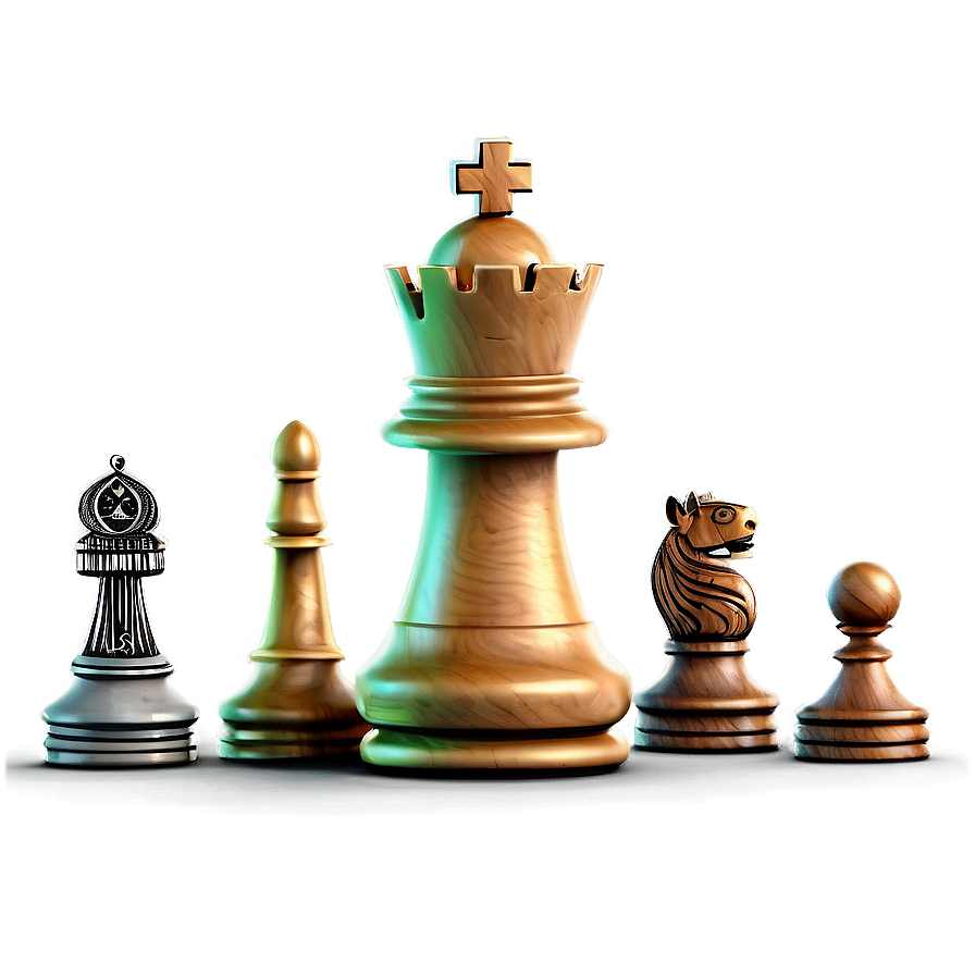 Historic Chess Pieces Collection Png Shc27