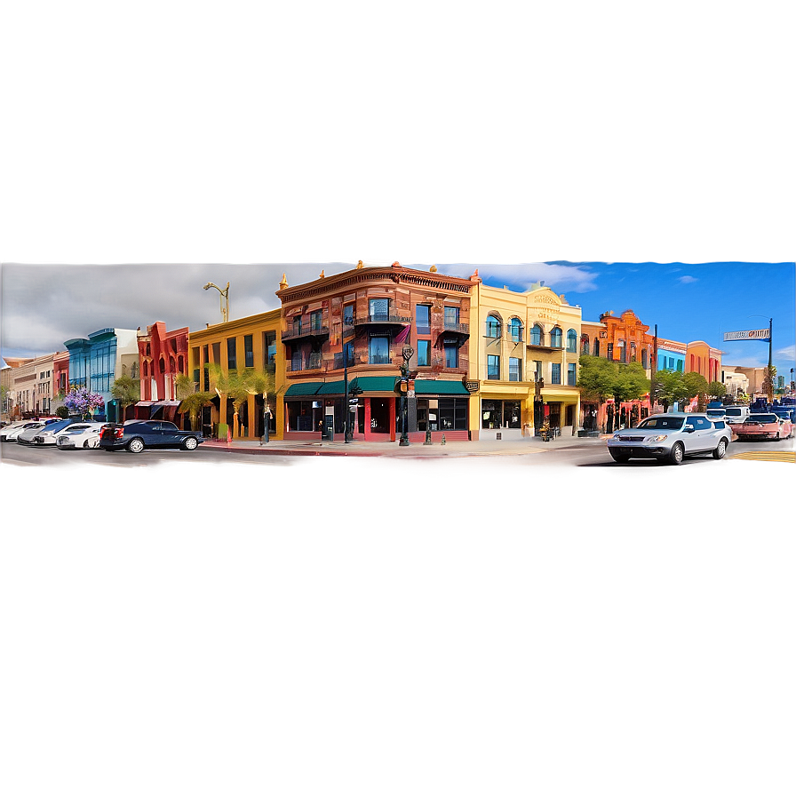 Historic Gaslamp Quarter San Diego Png 46