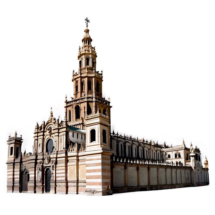 Historic Sevilla Cathedral Png 06252024