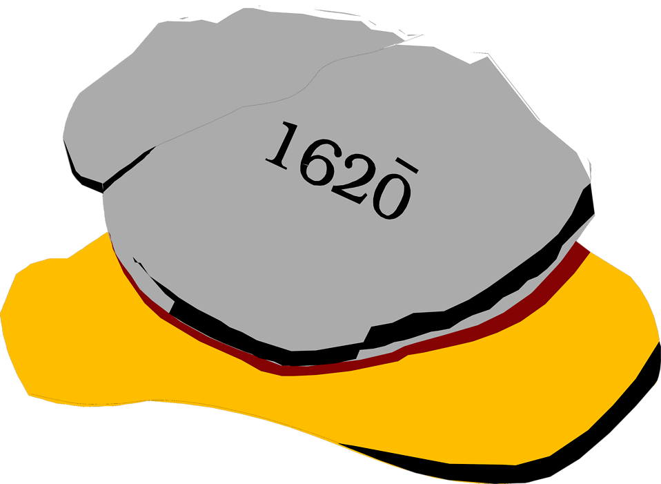 Historic1620 Rock Illustration